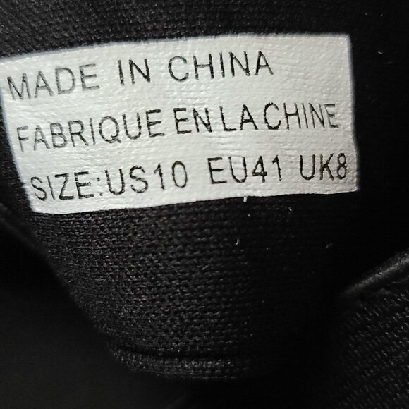 Urban Outfitters Elastic EVA Platform Sandals Sz 10 Black Multicolor NWOT - Picture 2 of 7